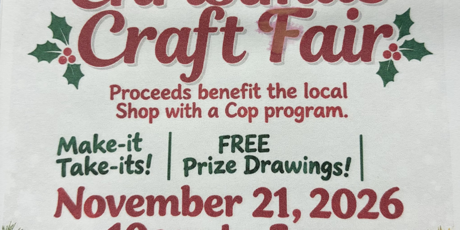 Christmas Craft Fair